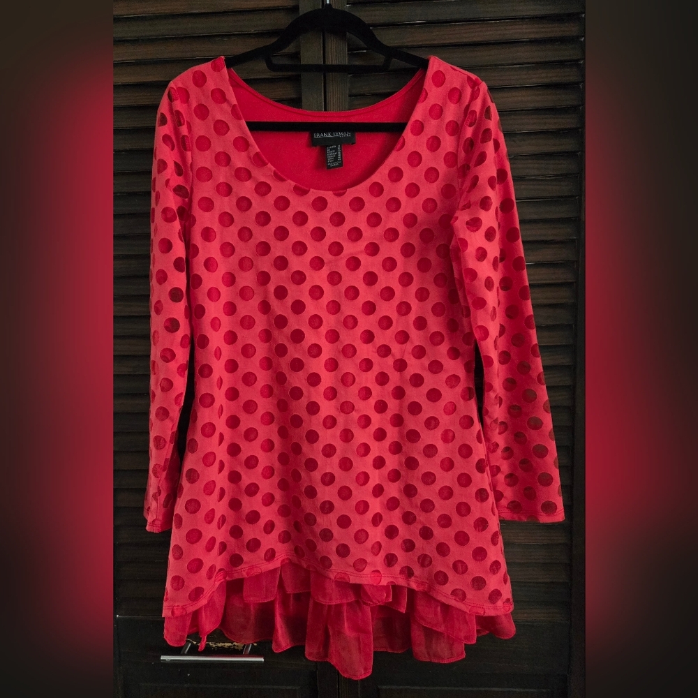 Frank Lyman Mini Dress In Red